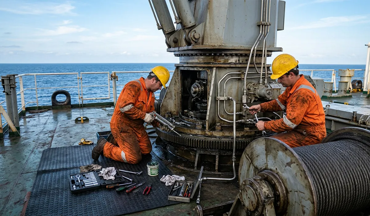 Crane & Deck Machinary Work